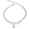 Bracelet heart shaped, pendant, suitable for import, simple and elegant design, Amazon