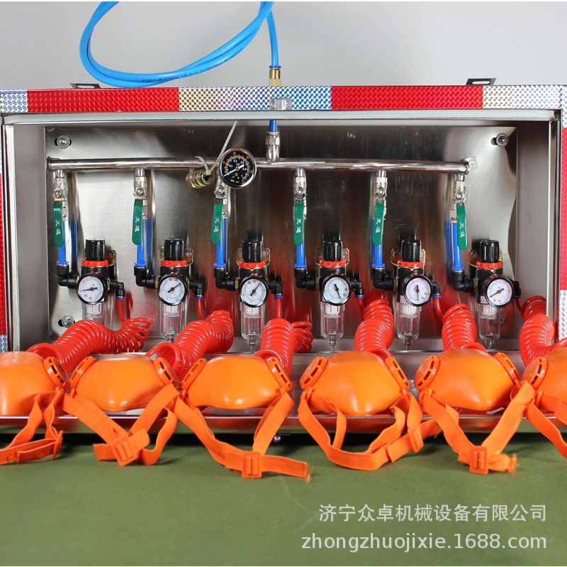 ZYJ压风自救装置 矿山压风呼吸器 矿井压风救援装置 救生器材