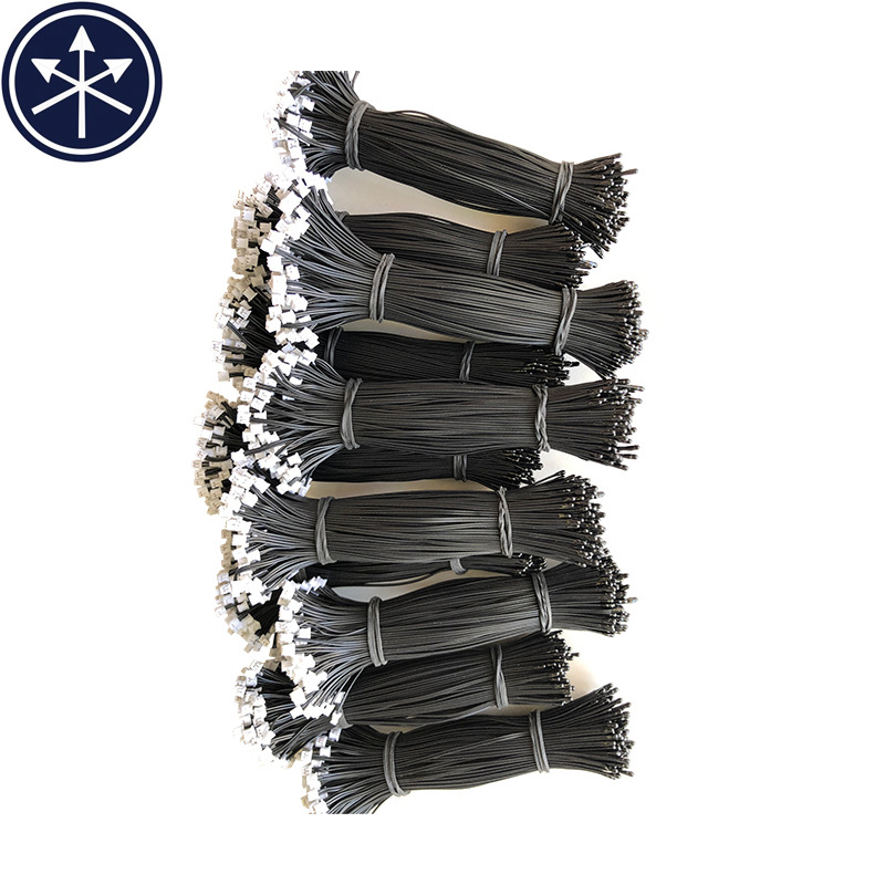 现货供应电炒锅NTC热敏电阻10K测温热敏电阻黑色漆包线传感器