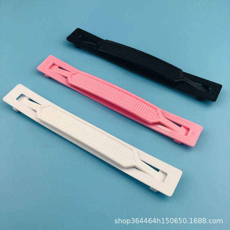 大量批发牛奶箱全新塑料提手把手包装盒拎手塑胶手挽纸箱塑料提把