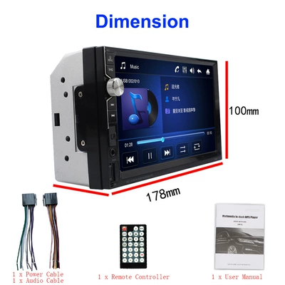 Car mp4 car monitor MP5 Video