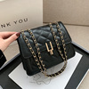 Small small bag, shoulder bag, winter fashionable chain, western style, 2023, internet celebrity