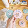 Cartoon handheld mirror, Korean style, Birthday gift