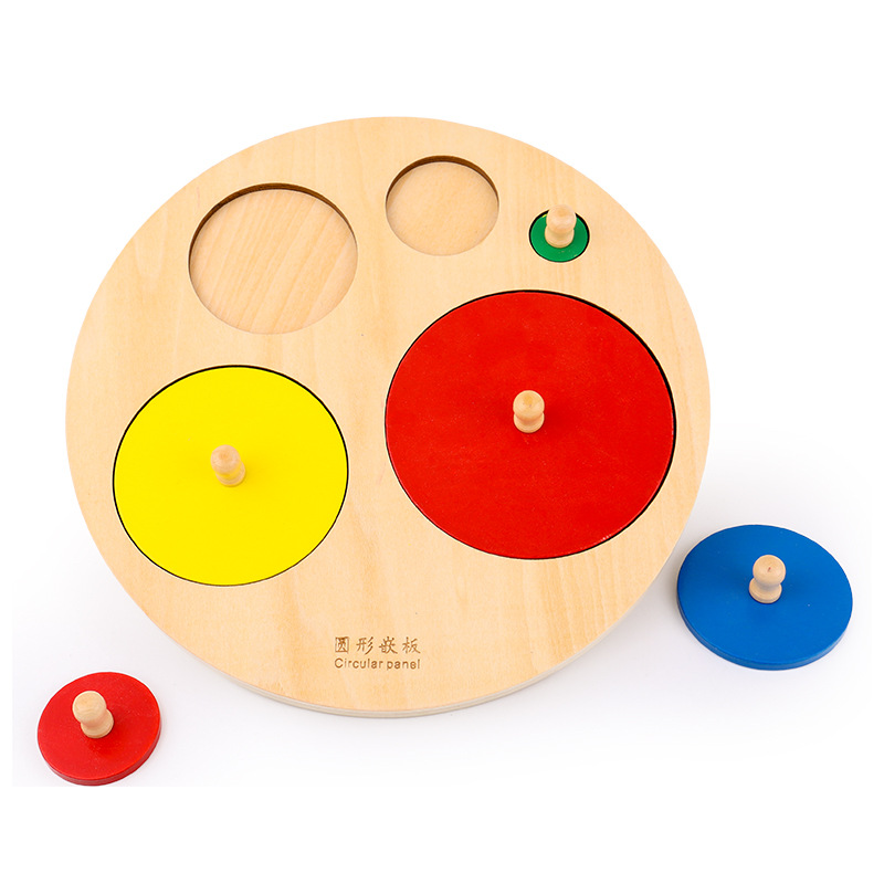 Five -color five round embedded boards