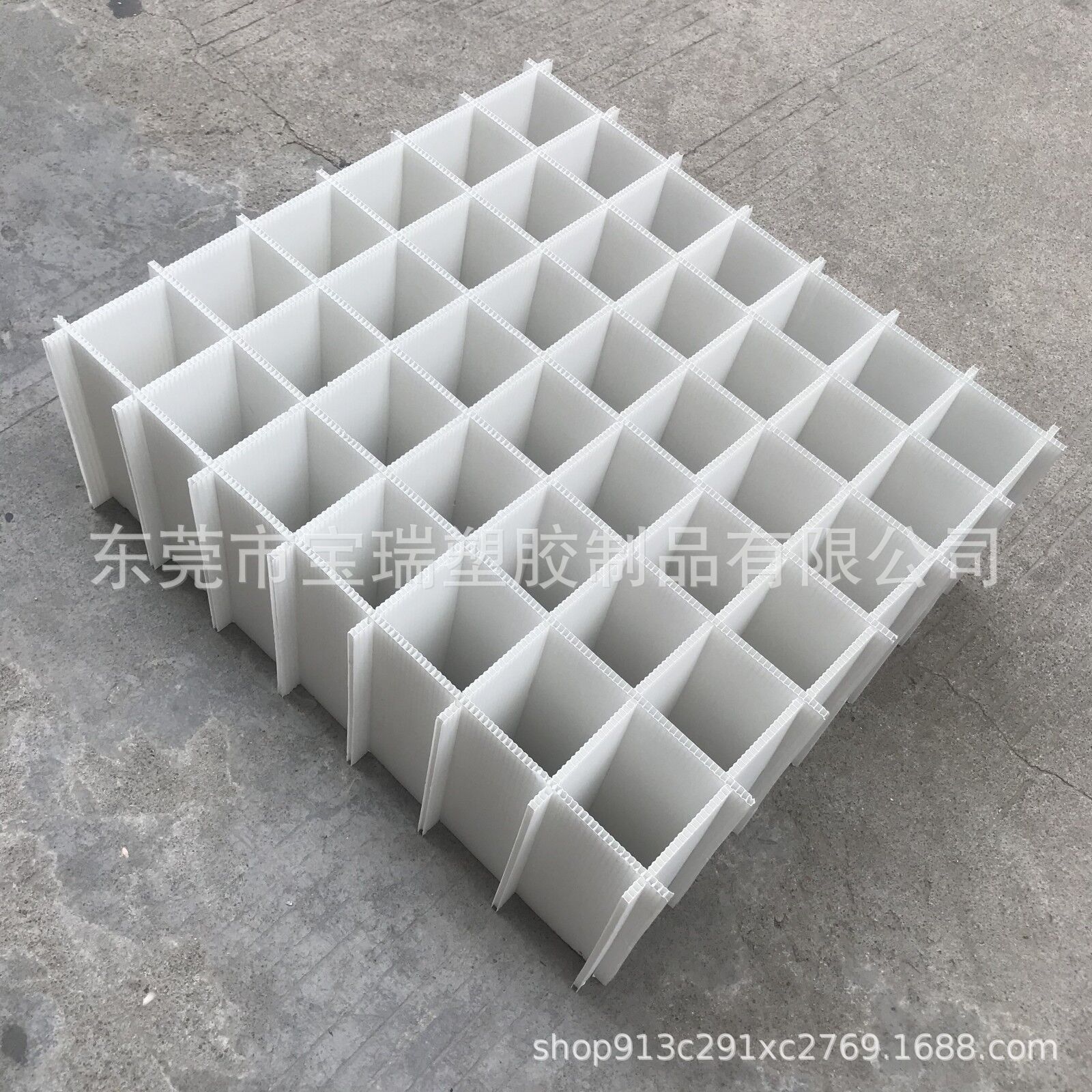 生产中空板 订制刀卡内材 PP塑料万通板 周转折叠围板箱骨架箱