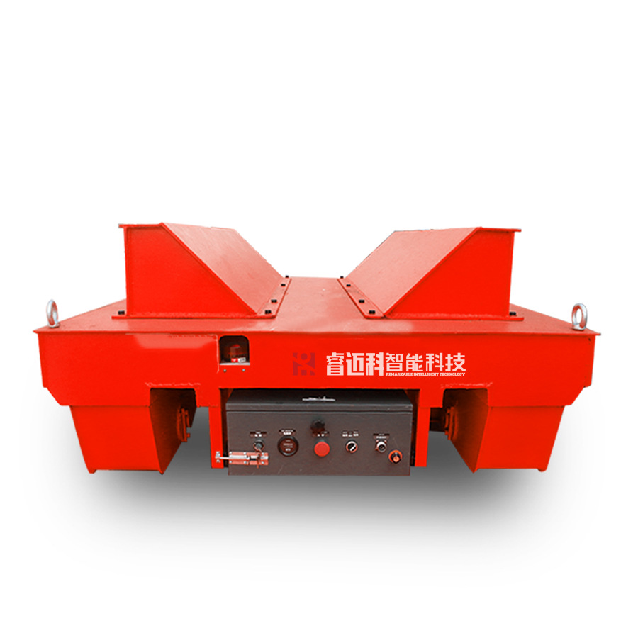 地轨车轴液压升降15吨遥控转运平台车重型轨道平板车