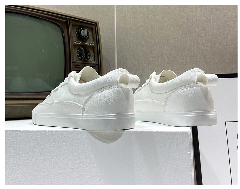 Little for Men, Atmungsaktive Sommerjugend, Reinweiße Sport- und Freizeitschuhe für Studenten, Beliebt im Internet,_voghion.com