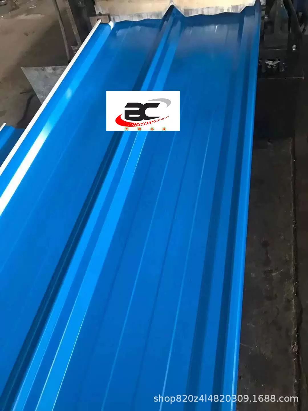 屋面彩钢瓦维护更新 宝钢彩钢质量可靠 彩钢瓦白灰 海蓝颜色多样