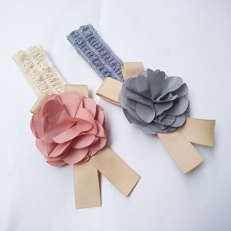Simple Style Commute Flower Cloth Patchwork Hair Band display picture 3