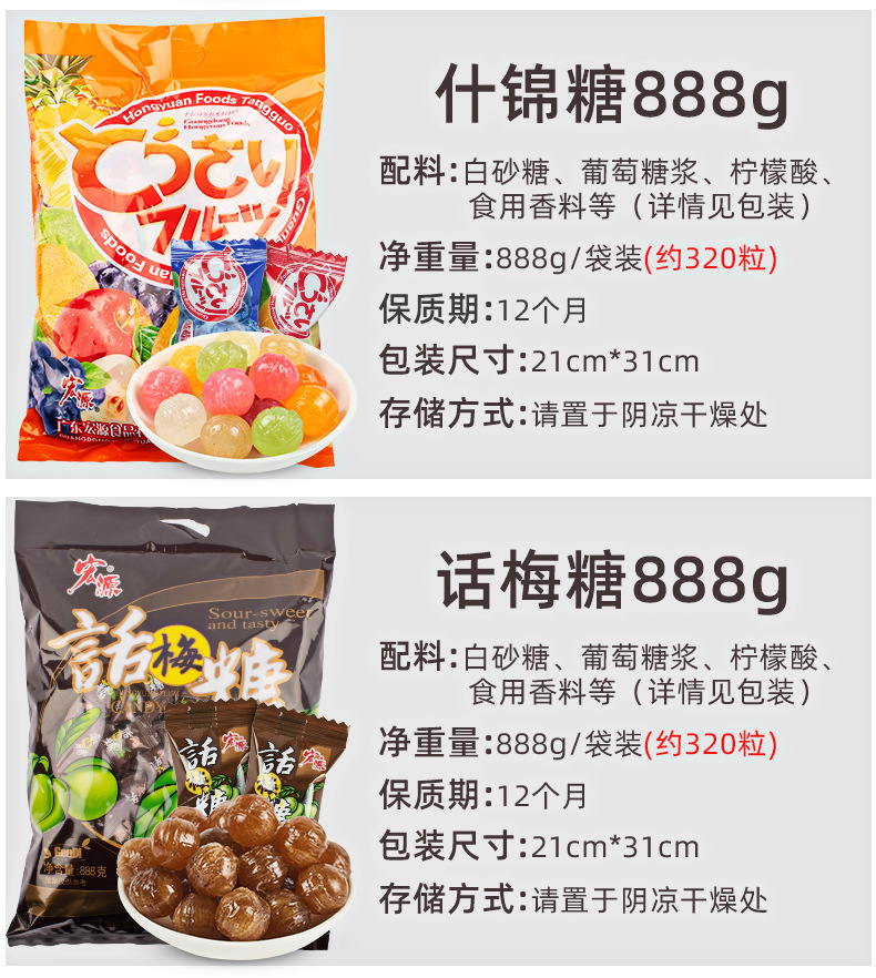 Hongyuan Tangerine peel assorted plums_06