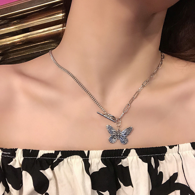 Fashion Butterfly Shape Necklace display picture 8