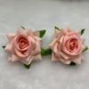 Foredering rose head sharp corner rose simulation chest flowers shooting props wedding arched column flower arrangement