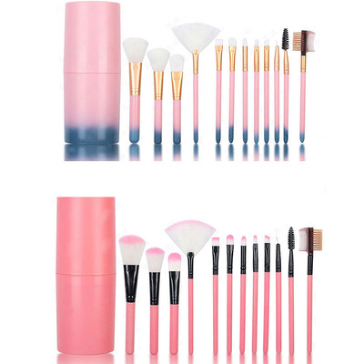滄州化妝刷套裝綠雲化妝刷套刷收納盒裝makeup12支化妝刷新款