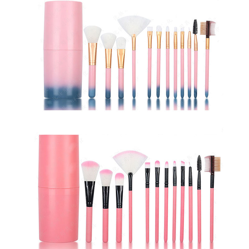 滄州化妝刷套裝綠雲化妝刷套刷收納盒裝makeup12支化妝刷新款