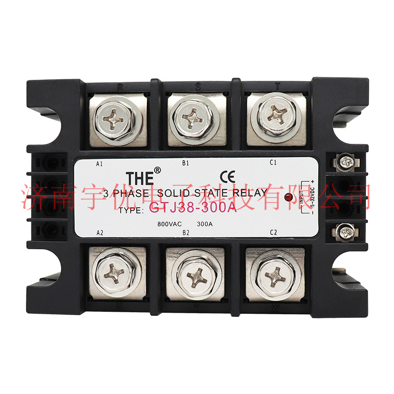 THE无锡天豪 GTJ38-300A 三相交流大功率固态继电器 全新原装