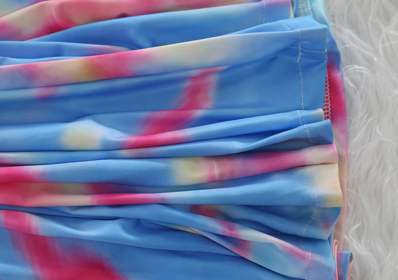 Ropa de mujer Mono con chaleco degradado y cuerno para mujer