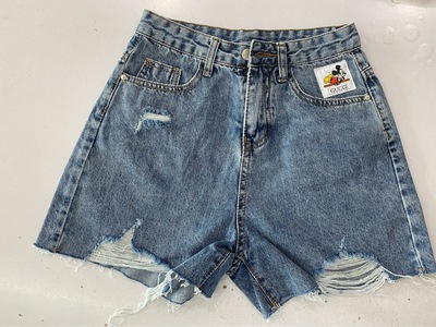 2020 summer hole blue cowboy shorts Mickey Hot pants Stalls Best Sellers