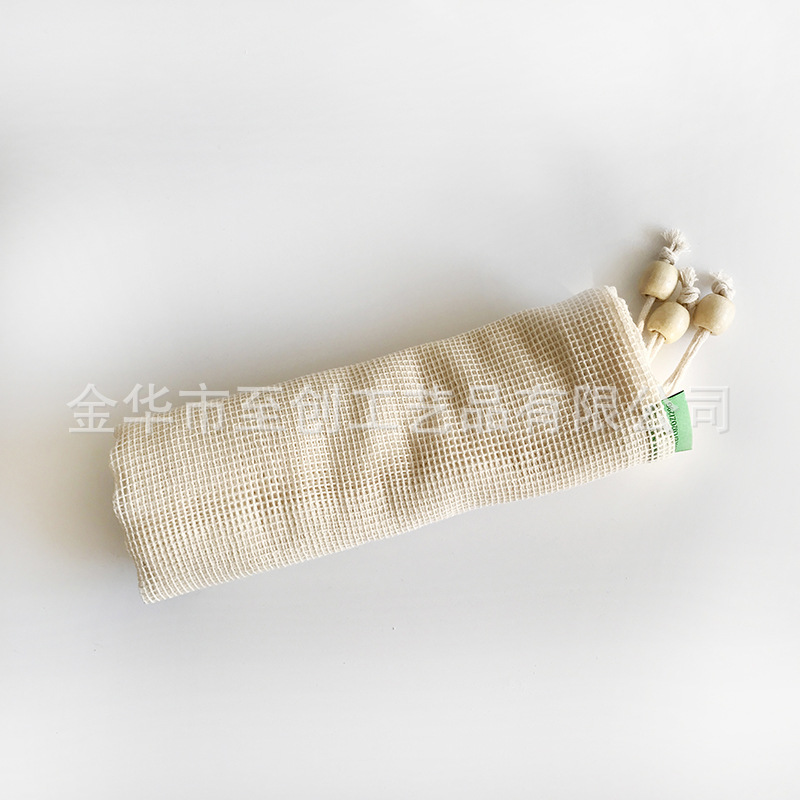 Thin cotton mesh bags (4)