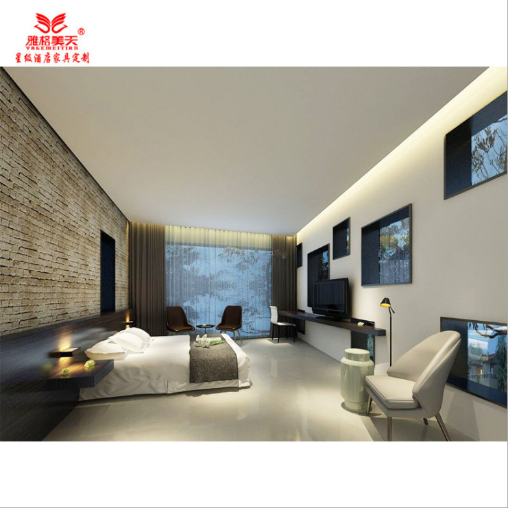 Stars brand hotel business affairs convenient Hotel rooms Suite full set furniture factory Direct selling customized
