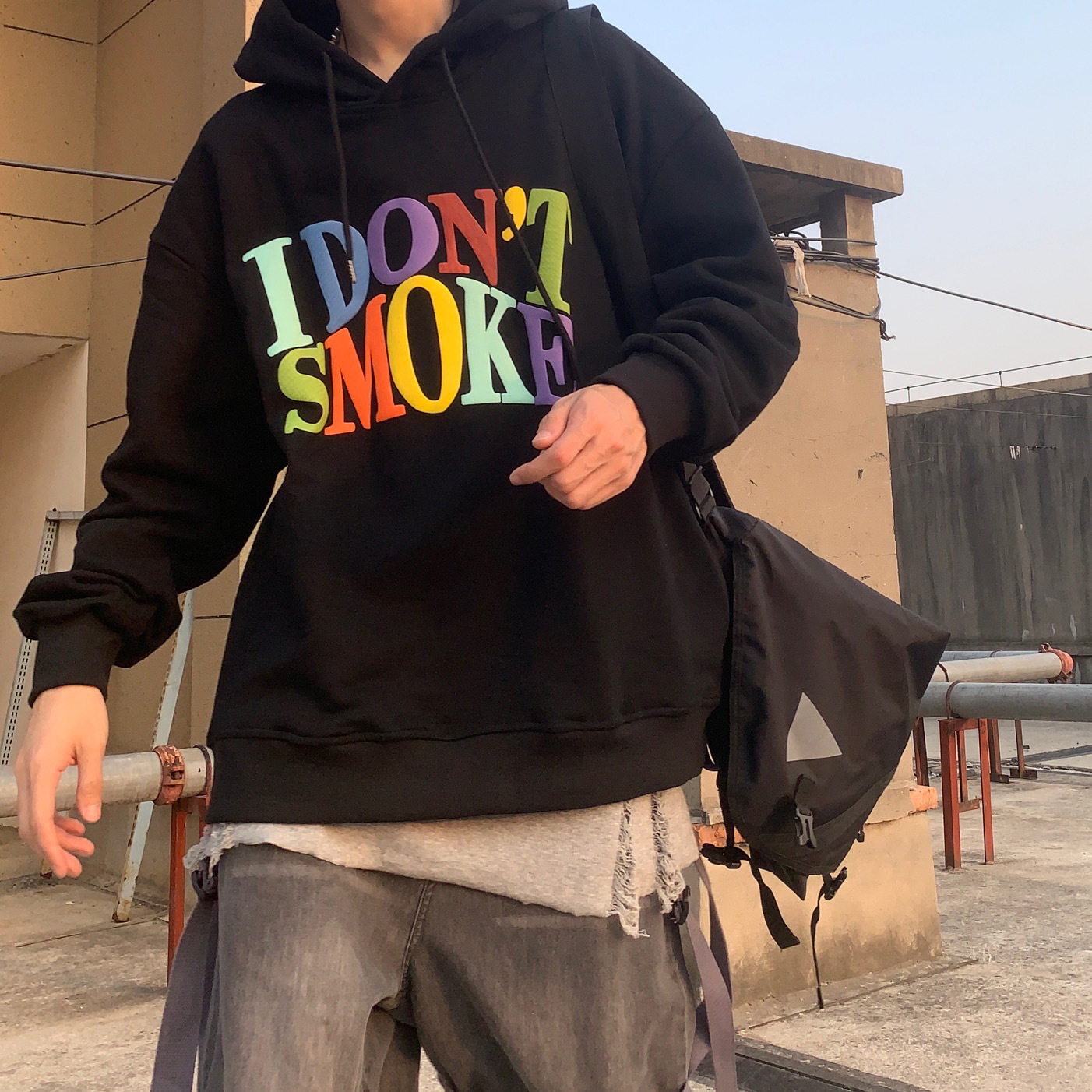 Men's Printed Hoodie Image 3