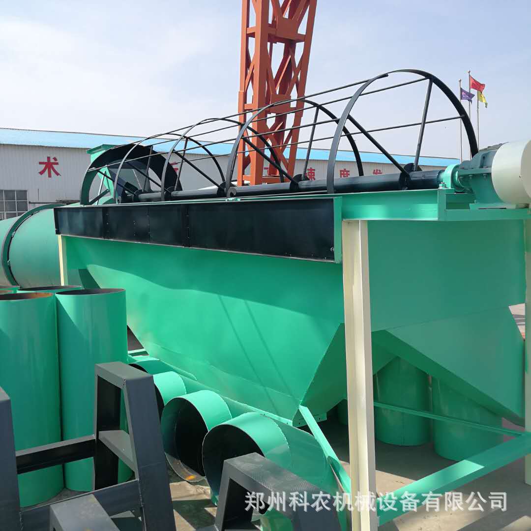 厂家 年产10万吨牛粪秸秆发酵做有机肥设备 猪粪发酵翻抛机