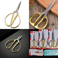Brand stainless steel dragon and phoenix tailoring household alloy clothing scissors wedding opening ribbon cutting gift handmade scissors
