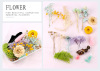 Teacher's Day Lover Eternal Flower Flower Materials Package Flower Art DIY Mixed Flower Card Card