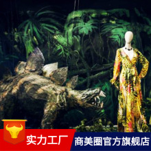 創意大型服裝陳列擺件節日櫥窗工藝品店面慶典裝飾品景觀小品