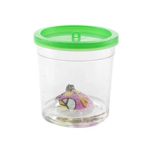 Reptile breeding box creative small mini turtle tank betta fish jellyfish cup plastic fish tank transparent insect cup
