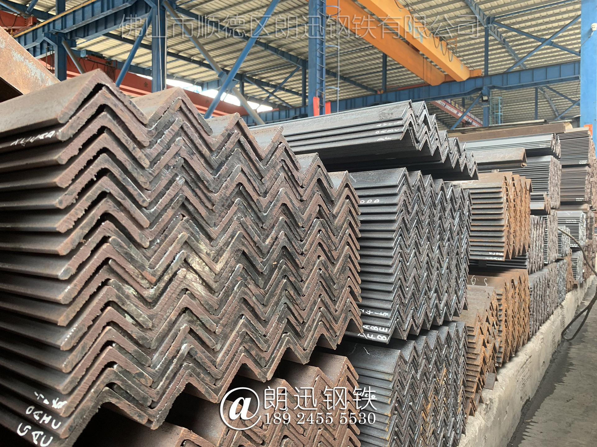朗迅】乐从热轧不等边国标角钢角铁q235规格价格表 量大优惠