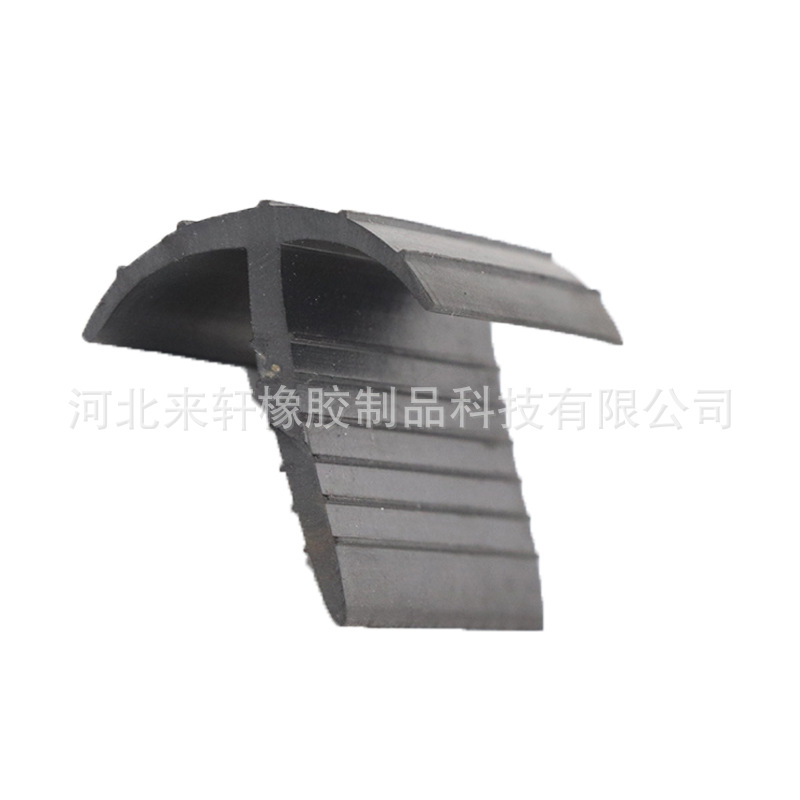 厂家直销电缆沟盖板密封条T型橡胶条阳光房T型防水胶条尺寸齐全