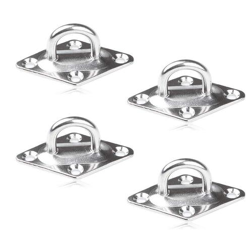 Square Triangle Sunshade Sail 304 Stainless Steel Accessories Outdoor Sunshade Sail Flower Basket Screw Rhombus Set
