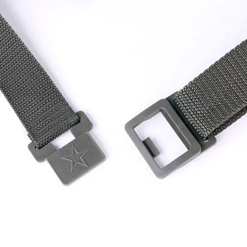 Woven outer belt outdoor men's and women's tactical student belt military training multi-functional camouflage clothing children's belt