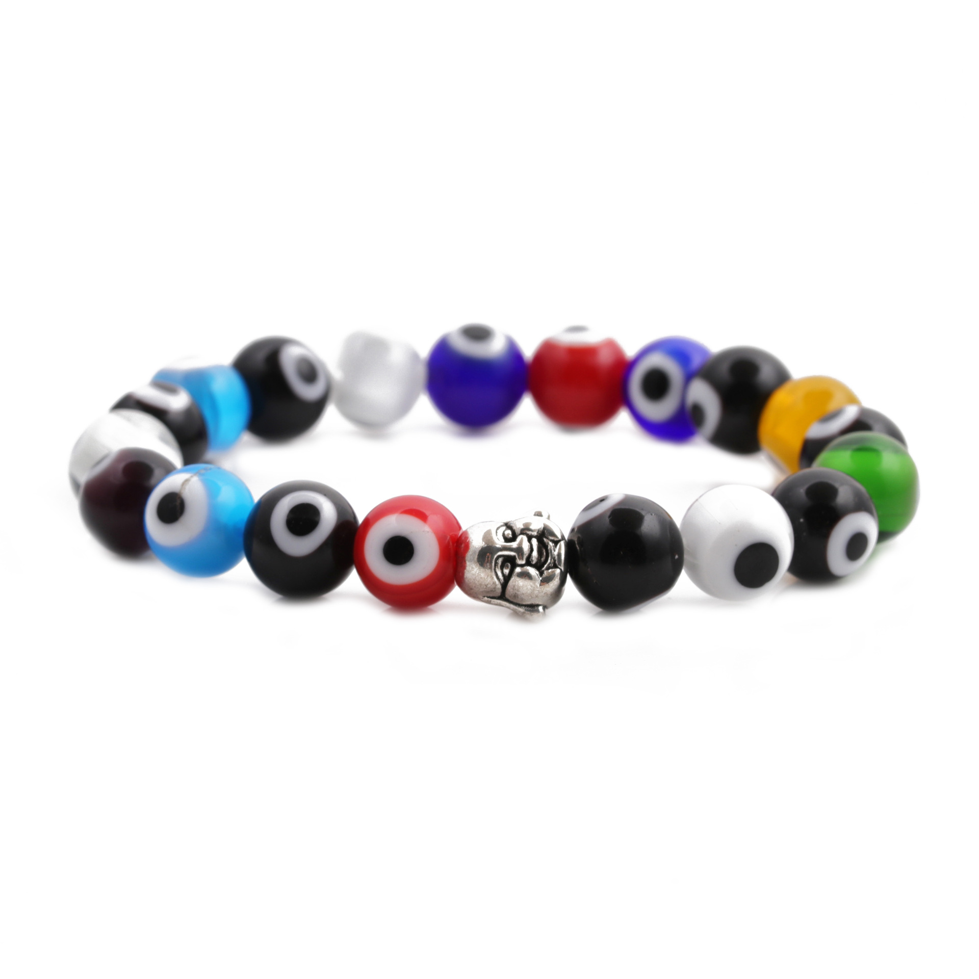 hot sale new Devilu0027s eye beaded Buddha head bracelet wholesale