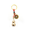 Brass copper keychain, ethnic pendant suitable for men and women, ethnic style