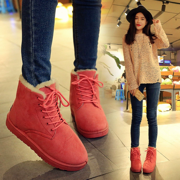 Martens, winter low boots, Korean style
