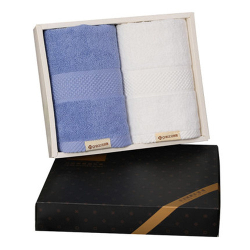 Pack of 2 Jiliai Towels, Home Use 100% Cotton Face Towels, Company Activity Gifting, Couples Face Towels