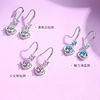 Trend earrings, wish, Japanese and Korean, four-leaf clover