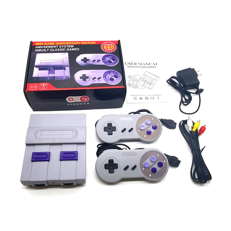 Мини-игровая приставка Super NES SFC660, 16-бит, Super Mini NES