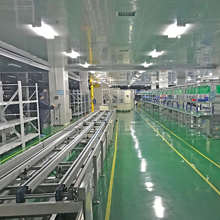 江门电器自动流水线 室内广告机生产回流线 倍速链组装流水线