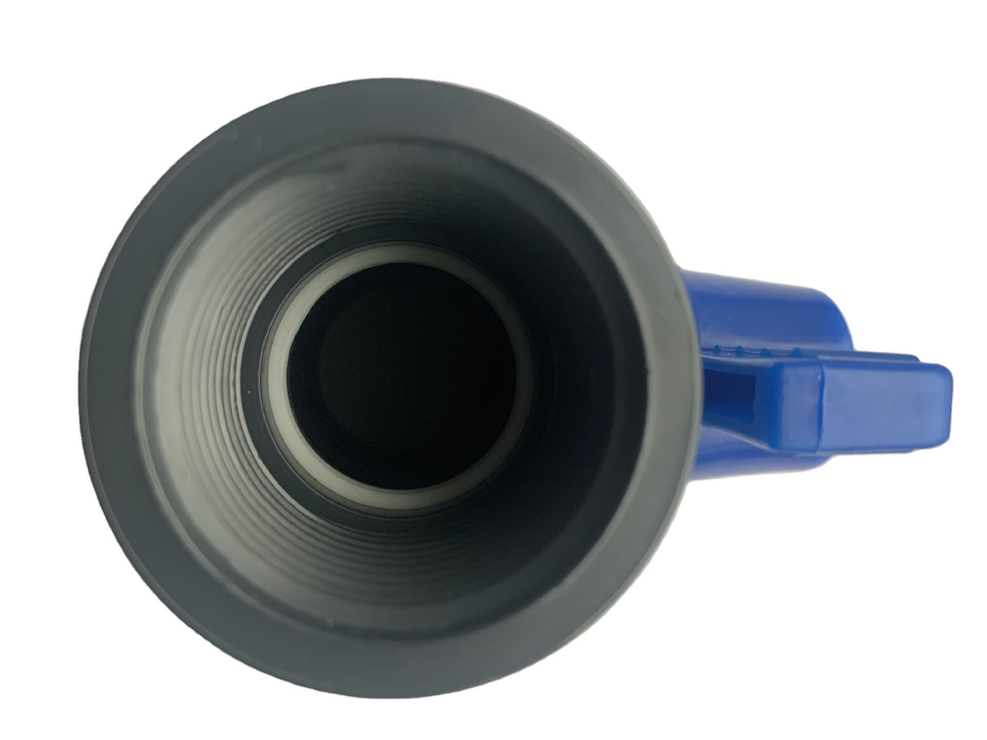 玉环手动阀门塑料UPVC球阀螺纹日标4分6分直通控制开关排气阀