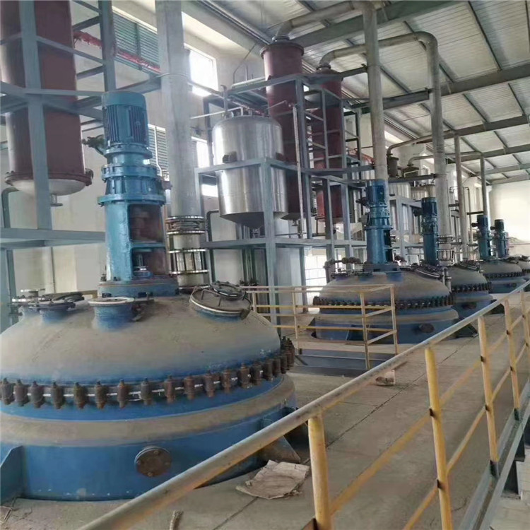 购销5立方搪瓷反应釜 蒸汽加热搪瓷反应釜 机械密封锚式搅拌