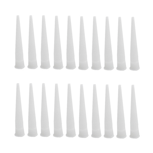 Universal glass glue gun sealant gun tip plastic glue nozzle stainless steel structure hard glue nozzle