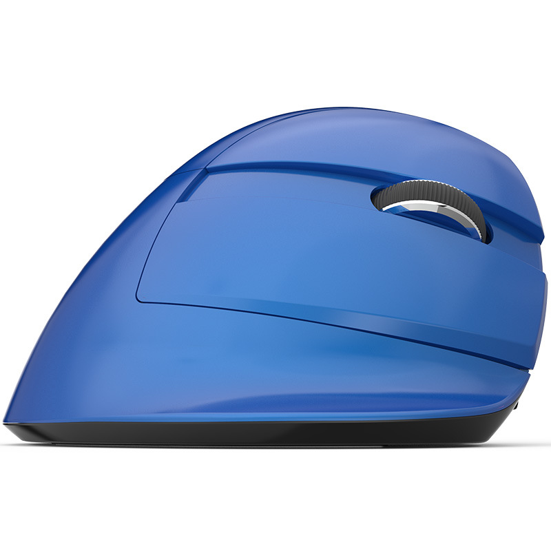 Mouse ergonomico ricaricabile Bluetooth Dual Mode con impugnatura laterale wireless RGB Glow_voghion.com