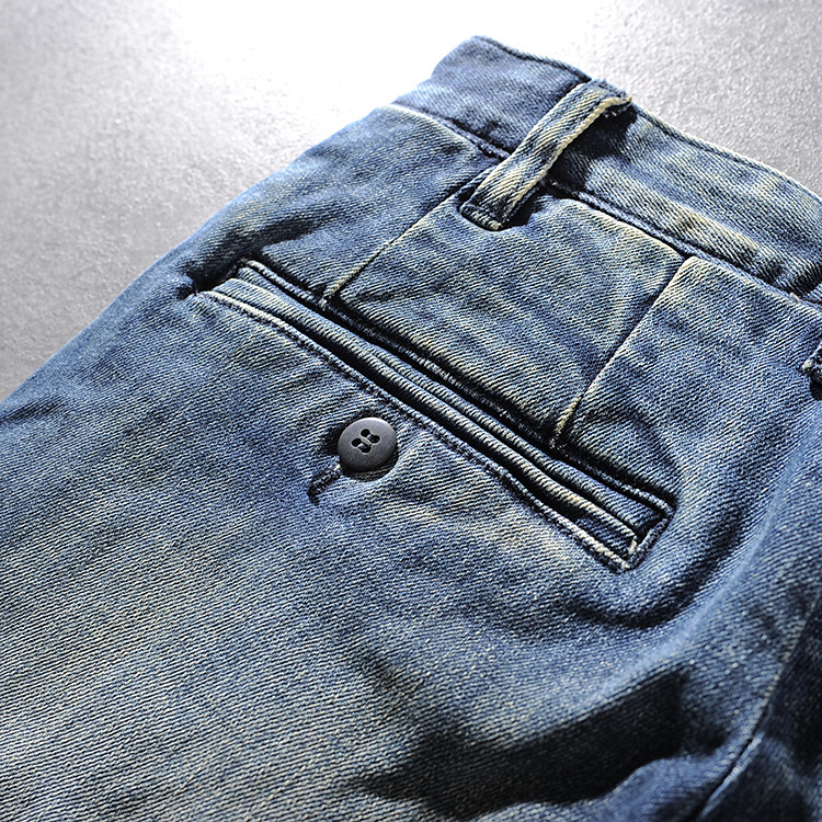 DEESMANC and CO autumn/winter new American heavy wash men's jeans young men's trousers 332 29