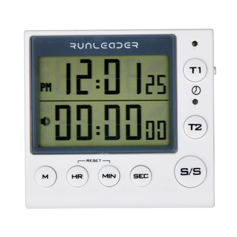 Кухонный таймер двухканальный положительный таймер обратного отсчета секундомер лабораторный таймер студенческий таймер