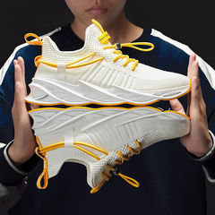 2023 New Korean Style Men's Shoes Fashion Trend Men's Casual Shoes Feiwei Breathable Blade Shoes Sports Shoes for Men Cross-Border