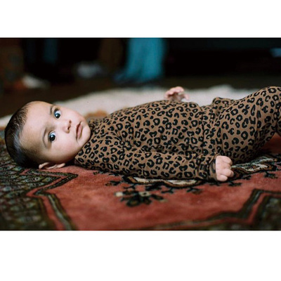 ins Explosive money 2020 Autumn new pattern children Long sleeve Home Furnishings Europe and America baby pajamas suit