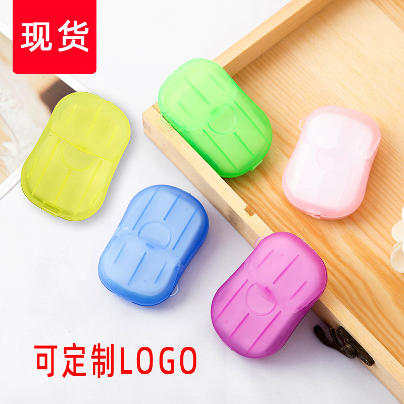 Manufactor Direct selling disposable Wash your hands Mouse Box Wash your hands portable Wash your hands Soap slices Cross border