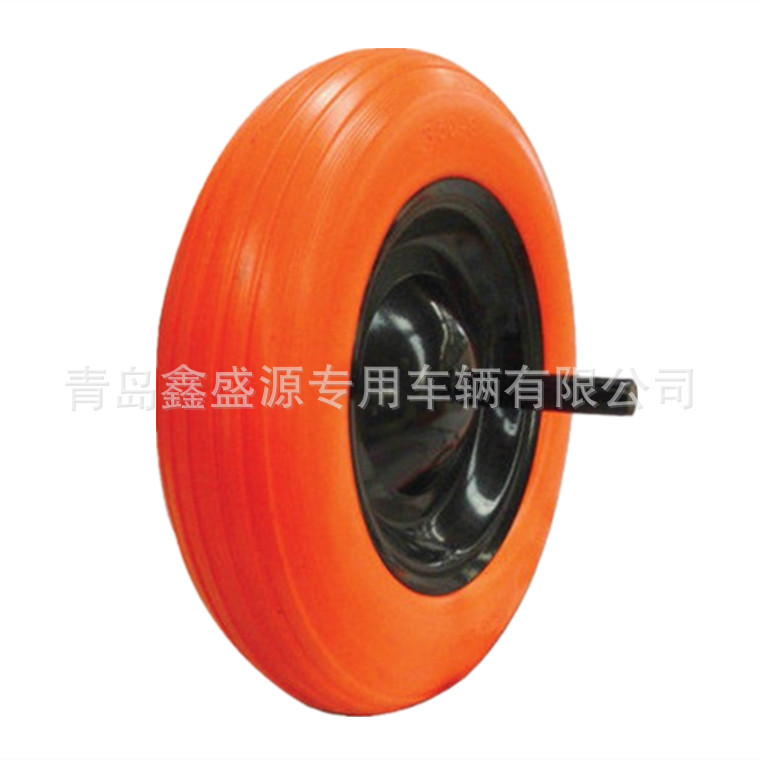 各种pu轮 6寸 8寸 10 寸 12寸 14寸 16寸 18寸pu发泡实心轮子